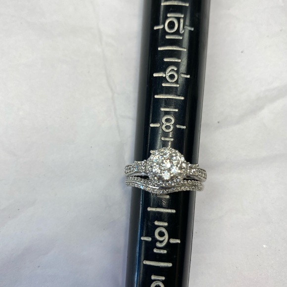 Bridal set Diamonds Ring - Picture 7 of 12